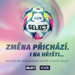 Fotbalový míč Select Brillant Super TB Chance Liga 2024/25