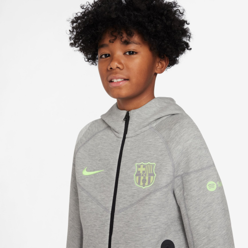 Dětská mikina s kapucí Nike FC Barcelona Tech Fleece