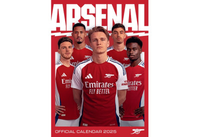 Nástěnný kalendář Arsenal FC 2025