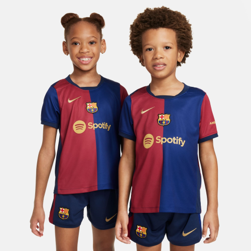 Dětský komplet Nike FC Barcelona domácí 2024/2025