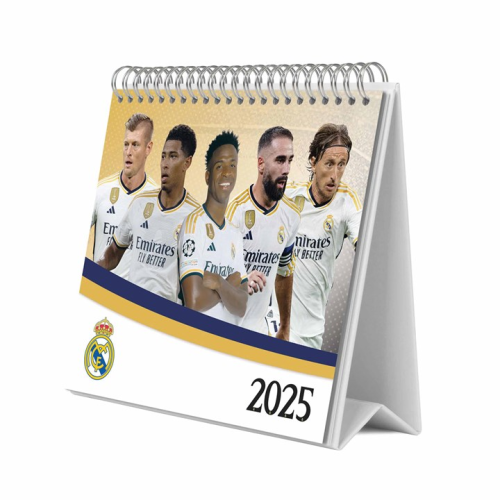 Stolní kalendář Real Madrid 2025