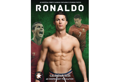 Nástěnný kalendář Cristiano Ronaldo 2025