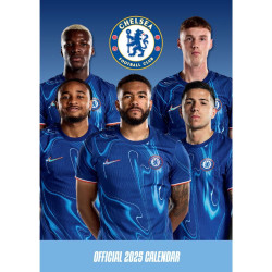 Nástěnný kalendář Chelsea FC 2025