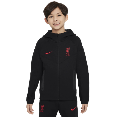 Dětská mikina s kapucí Nike Liverpool FC Tech Fleece