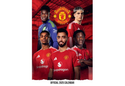 Nástěnný kalendář Manchester United FC 2025