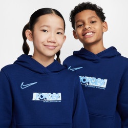 Dětská mikina s kapucí Nike Erling Haaland Club Fleece