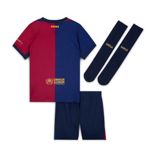 Dětský komplet Nike FC Barcelona domácí 2024/2025