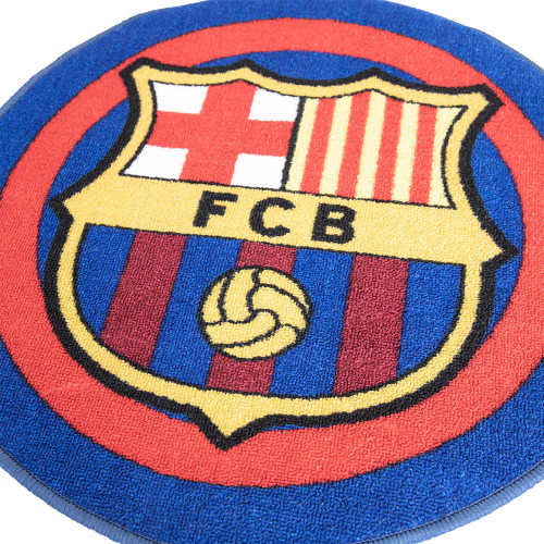 Kulatý kobereček FC Barcelona